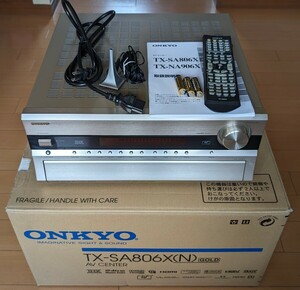 ONKYO TX-SA806X 7.1ch AV усилитель б/у с некоторыми замечаниями 