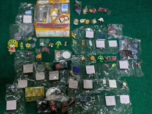  the first .. retro Keroro Gunso Keroro Gunso series key holder mini figure etc. together 