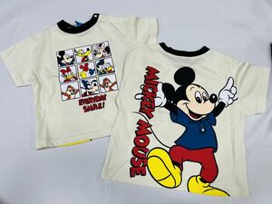 ★4966*激安sale!!新品 こども服 　半袖Tシャツsize90　1枚★ディズニー/ミッキー＆ミニー