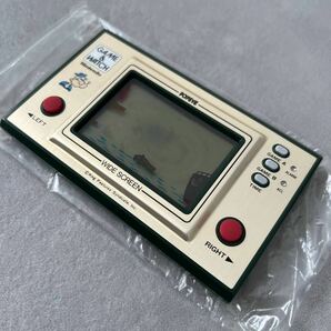 F当時物★1981年 ゲーム&ウォッチ ポパイ PP-23 昭和50年代レトロゲーム機 任天堂GAME&WATCH POPEYE ビンテージ ゲームウォッチ 1980年代の画像4