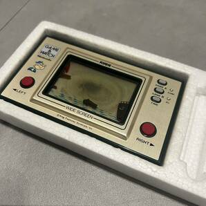 F当時物★1981年 ゲーム&ウォッチ ポパイ PP-23 昭和50年代レトロゲーム機 任天堂GAME&WATCH POPEYE ビンテージ ゲームウォッチ 1980年代の画像5