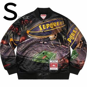 Supreme/Mitchell & Ness Stadium Satin Varsity Jacket