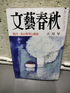 文藝春秋　　鹿内一族の野望と挫折　　６月号　昭和63年発行