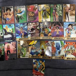 ワンピース ONE PIECE 海賊王グミ 新海賊王グミ カード セット キラ レア スペシャル 3D シークレット バンダイ ルフィ ナミ ロビン 当時物の画像5