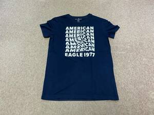 【100円～】☆程度良好☆AMERICAN EAGLE ロゴTシャツ Sサイズ　アメリカンイーグル メンズ 夏コーデ