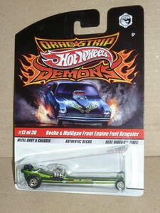 DRAG STRIP DEMONS【Beebe & Mulligan Front Engine Fuel Dragster】Hot Wheels ホットウィール