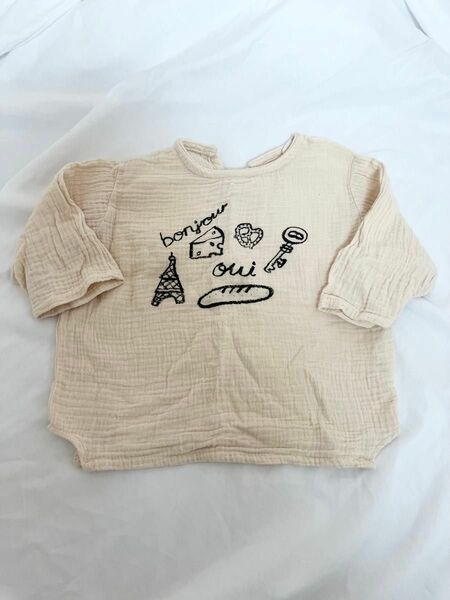 韓国子供服　Aosta Bonjourシャツ　M size