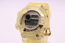【中古美品】CASIO カシオ G-SHOCK 1294 DW-8201 FROGMAN WCCS メンズ デジタル 腕時計 プロテクション クリアベゼル【漂亮】_画像2