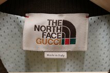 【未使用】GUCCI × THE NORTH FACE グッチ × ノースフェイス テクニカルジャージ ジャケット サイズM タグ 箱付き 651321【漂亮】_画像6