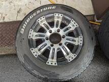 CUERVO8 215/65R16 アルミホイール 4本セット PCD139.7 ハイエース_画像4