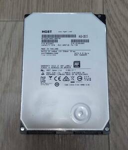 【動作品】HGST 3.5インチ HDD 8TB( 8000GB ) ハードディスクドライブ 代替処理済のセクタあり