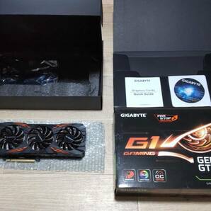 【動作品】GIGABYTE GTX 1070 VRAM 8GB ②の画像1