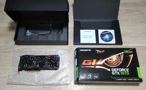 【動作品】GIGABYTE GTX 1070 VRAM 8GB