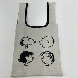 【PEANUTS×Samansa Mos2】ニットバッグの画像2