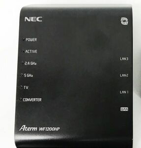 ■即決送料520円■NEC無線LANルーター中継機能付 Aterm WF1200HP11ac/n/a(5GHz帯)&11n/g/b(2.4GHz帯)■