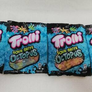 トローリ サワーブライト オクトパス グミ 4袋セット 海外 アメリカ お菓子 地球 タコ イースター Trolli インスタ ユーチューブ YouTube