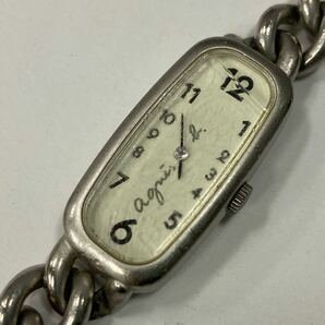 ◎【売り切り】agnes b アニエスベー クオーツ ブレスレット 腕時計 V220-6040の画像1