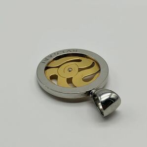 ◆【売り切り】BVLGARI（ブルガリ）トンド スネーク ペンダントトップ SS ステンレス 750（k18）総重量12.29g ※箱付きの画像4