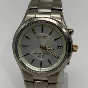 ■【売り切り】SEIKO（セイコー）メンズ腕時計 7B42-0AN0 電波ソーラー 