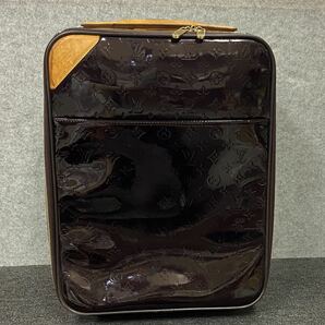 ◯【売り切り】LOUIS VUITTON ルイ ヴィトン モノグラムヴェルニ ペガス45 スーツケース キャリーバッグ トラベルケース 旅行 エナメル の画像1