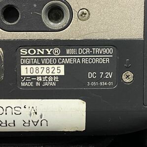 ◎【売り切り】SONY ソニー MiniDV Handycam ハンディカム デジタルビデオカメラ DCR-TRV900 の画像7