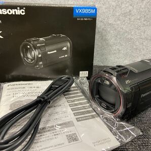 ☆【売り切り】Panasonic パナソニック 4K ビデオカメラ HC-VX985M 2018年製の画像1