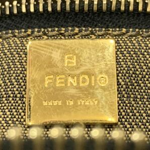 ◆【売り切り】FENDI フェンディ ズッカ キャンバス レディース ハンドバック の画像7