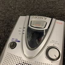 △【売り切り】SONY ソニー　 TCM-400 テープレコーダー used 電池式　カセットレコーダー _画像4