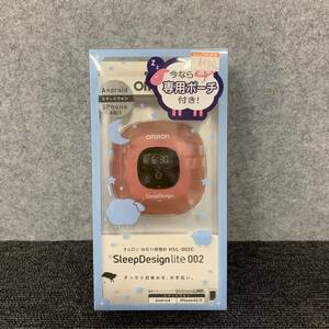 ◯【売り切り】オムロン 眠り時間計 SleepDesign lite 002 HSL-002c ピンク