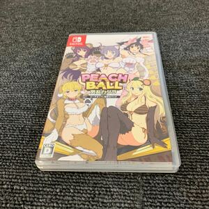 ◎【売り切り】Nintendo Switch ニンテンドースイッチ PEACH BALL 閃乱カグラ　ゲームソフト　