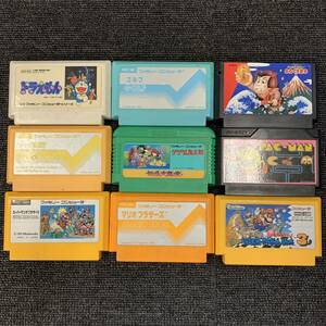 ◯【売り切り】ファミコン用ソフト9本まとめ売り！（マリオなど）