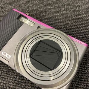 ◆【売り切り】RICOH リコー コンパクトデジタルカメラ デジカメ CX3 f=4.9-52.5 1:3.5-5.6 の画像3