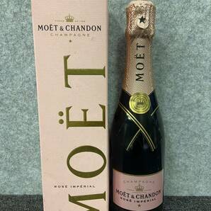 ▲【売り切り】MOET CHANDON モエ シャンドン ロゼ アンペリアル 375ml ※未開封の画像1