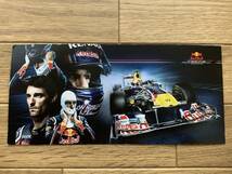 マーク・ウェーバー ドライバーズカード 2010 F1　レッドブル・レーシング　Mark Webber/2AA_画像2