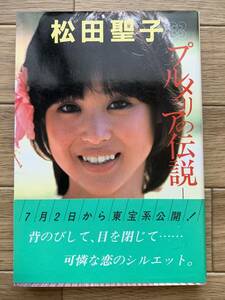 松田聖子 プルメリアの伝説　天国のキッス　実業之日本社/BG