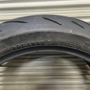 タイヤ 前後セット BRIDGESTONE S22 120/70ZR17 180/55ZR17の画像8