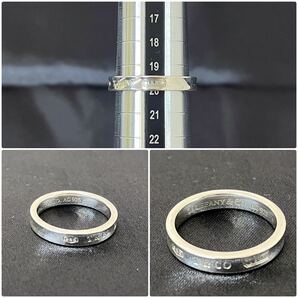 TIFFANY & Co. ティファニー ナロー ノーツ トルクナローリング 指輪 セット 6-2-10-3の画像7