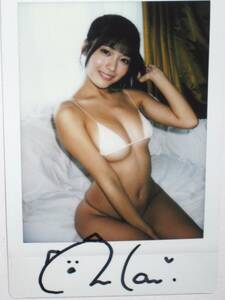 [ кошка . Asuka ] с автографом Cheki [ площадка Cheki ]2(DVD[ кошка mya] покупка привилегия ) очень популярный bikini model san!