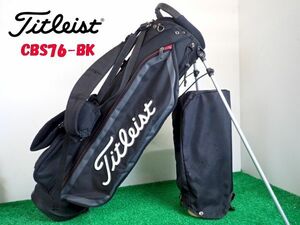 ◇C715◇タイトリスト Titleist CBS76-BK 7.5型 軽量スタンドバッグ