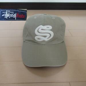 * быстрое решение включая доставку * редкость 90s STUSSY CAP колпак шляпа Old hat бежевый old oldstussy Stussy 6 panel english y2k tech Tec серия 