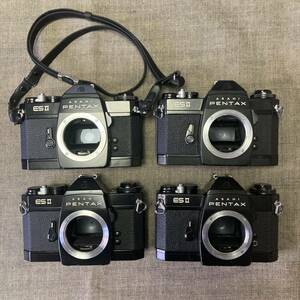 M42 マウントカメラ 4台セット / 全てES II ブラック/ TAKUMAR ペンタックス タクマー / フィルムカメラ