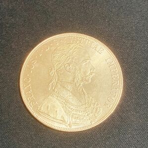 外国コイン　オーストリア　4ダカット金貨1879