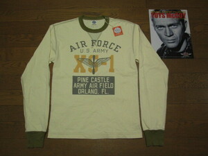 良好 TOYS McCOY トイズマッコイ TOYSMcCOY ロングスリーブ Tシャツ XS-1 AIR FORCE 長袖Tシャツ TMC1372 ロンT カタログ S 36 