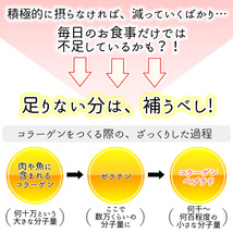 コラーゲン200g コラーゲンペプチド粉末100％品 メール便 送料無料 低分子で高品質な原料に変更しました。_画像6