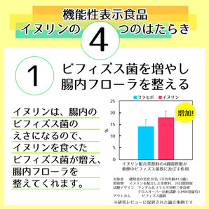 機能性表示食品 イヌリン 500g 水溶性食物繊維 メール便 送料無料 お通じ改善 腸内フローラ改良 整腸作用 中性脂肪対策 血糖値対策に！の画像7