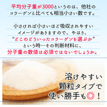 おさかな コラーゲン （フィッシュコラーゲンペプチド100％）微顆粒150g 超低分子 メール便 送料無料_画像9