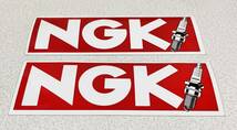 NGK ステッカー　2枚セット_画像1