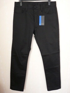 *CHRISTIAN ORANI StylishSlacks стрейч брюки W84cm L78cm черный новый товар *