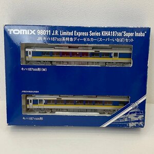 【中古】Nゲージ TOMIX 98011 JR キハ187-500系特急ディーゼルカー (スーパーいなば) セット トミックス 動作確認済【同梱不可】