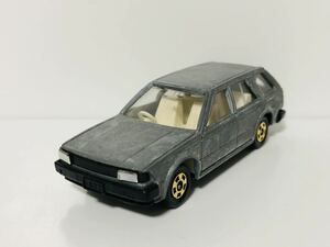 絶版トミカ 34 日産 ニッサン ブルーバードワゴン(無塗装・小田急) 日本製 箱・付属品無し